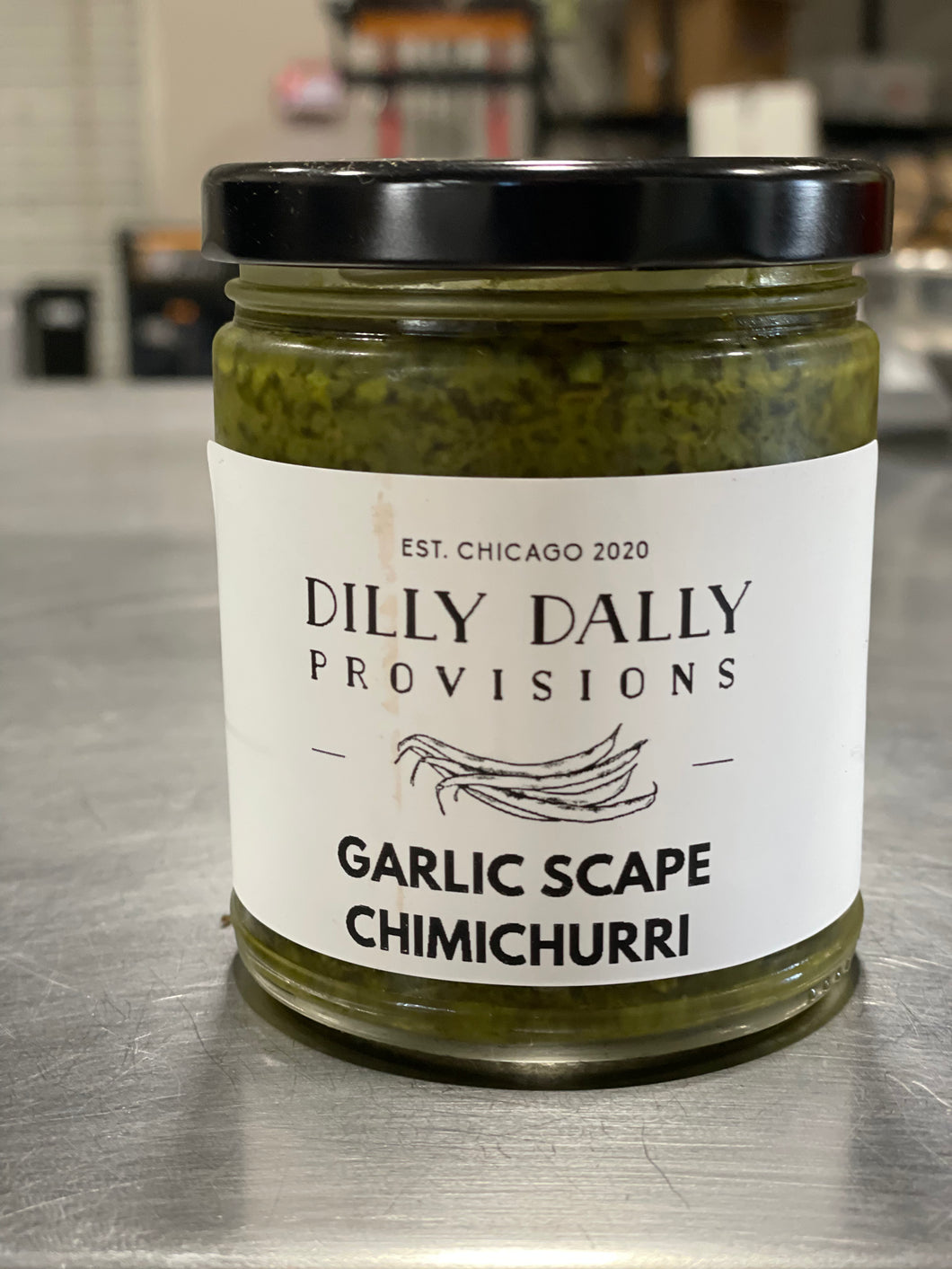 Garlic Scape Chimichurri